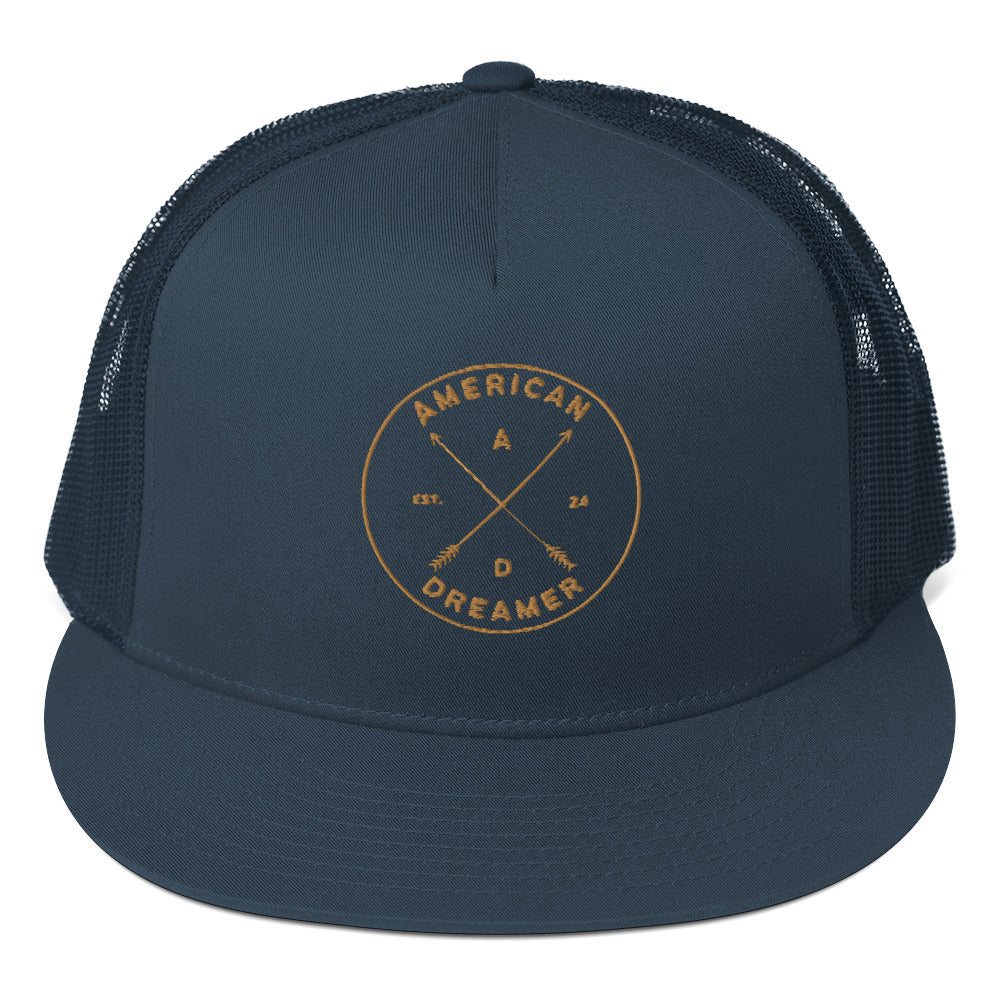 AMRCNxDRMR Frontier Trucker Cap