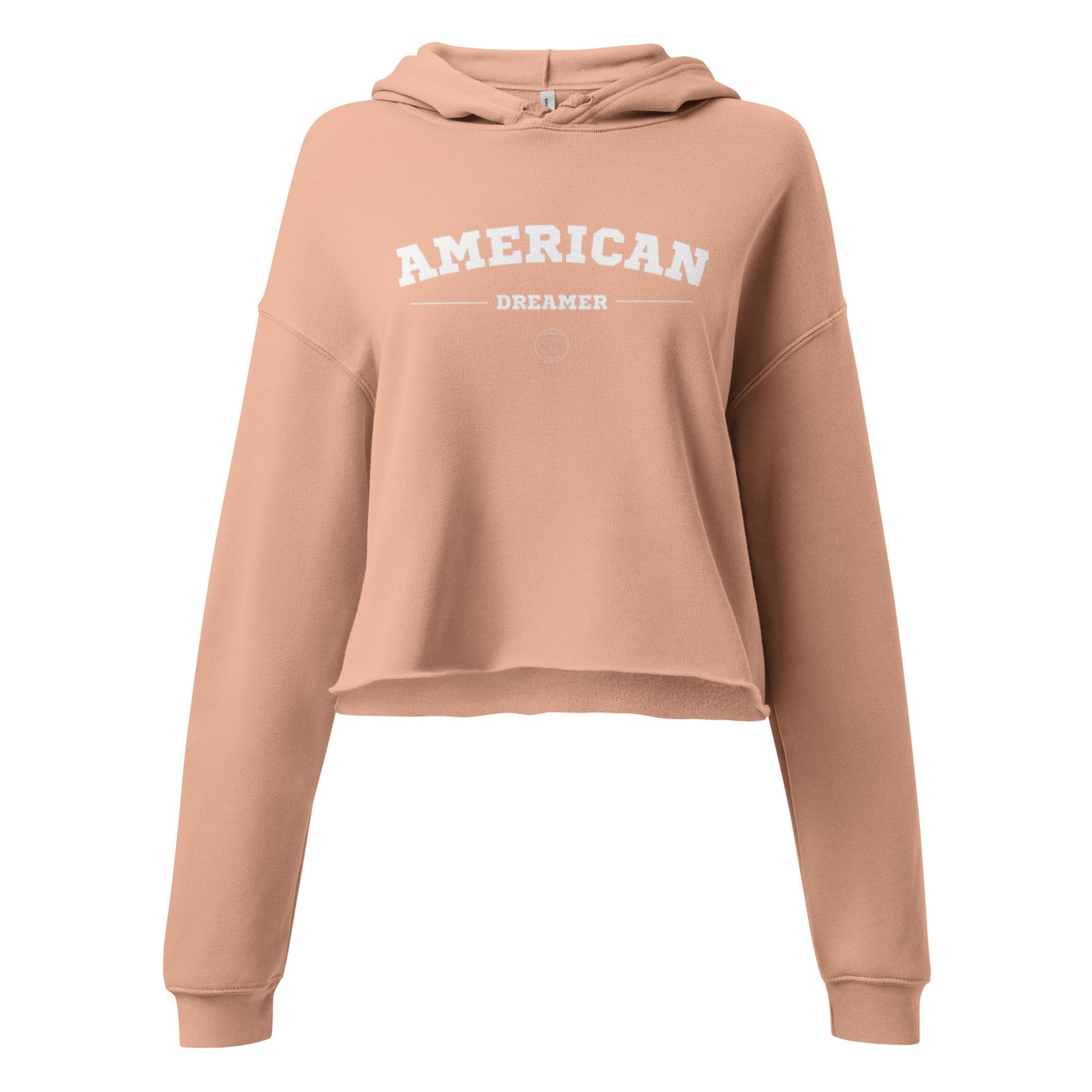 AmericanDreamerCo Varsity crop hoodie